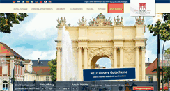 Desktop Screenshot of hotel-luisenplatz.de